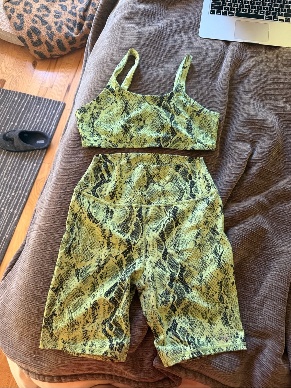 Alo - Green Python Set - Large